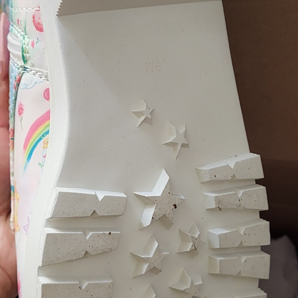 Dolls Kill Carebear Combat Boots - Picture 3 of 4